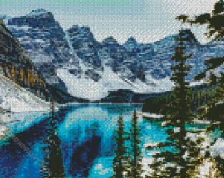 Banff National Park In WIinter Diamond Paintings
