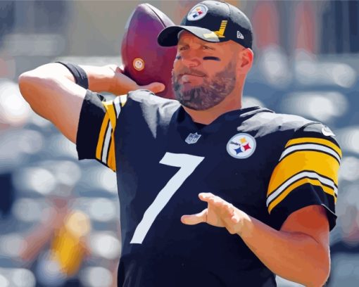 Ben Roethlisberger Professional Player Diamond Paintings