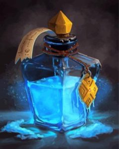Blue Potion Diamond Paintings