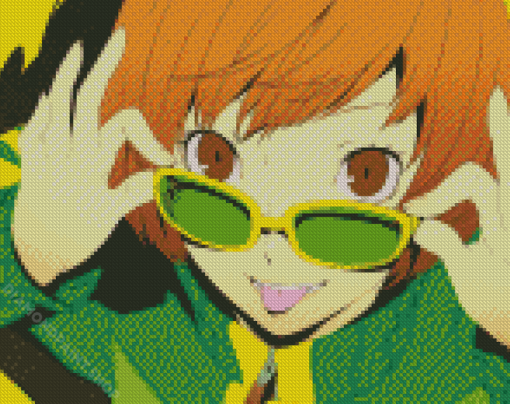 Chie From Persona 4 Diamond Paintings