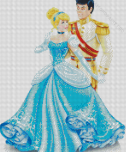 Cinderella And The Prince Diamond Paintings