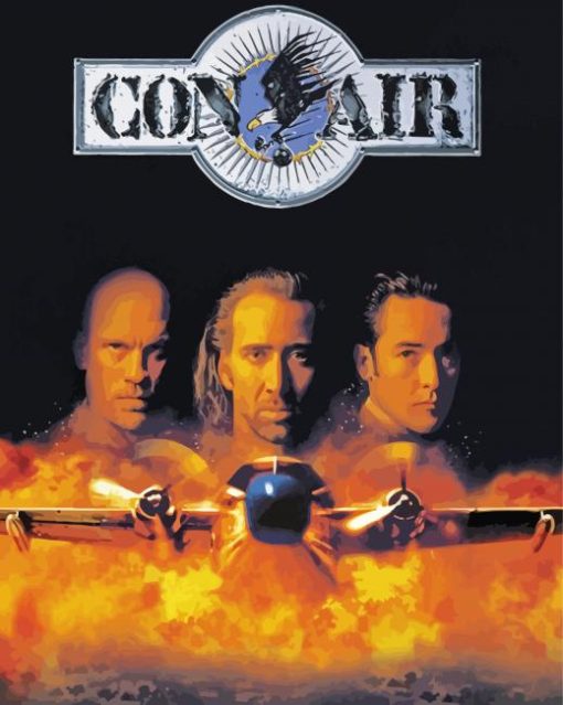 Con Air Poster Diamond Paintings