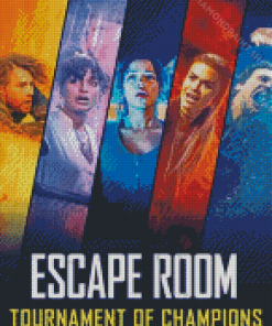 Escape Room Tournament Of Champion Poster Diamond Paintings