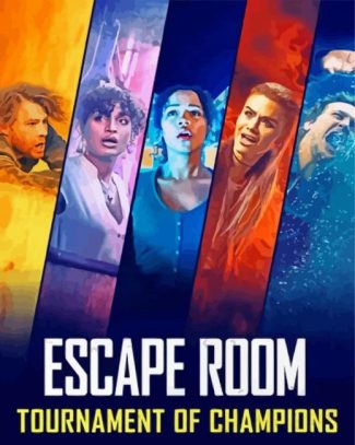 Escape Room Tournament Of Champion Poster Diamond Paintings
