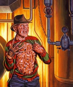 Freddy Krueger With Soul Diamond Paintings