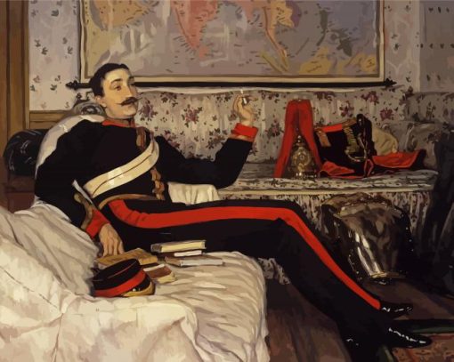 Frederick Burnaby By James Tissot Diamond Paintings