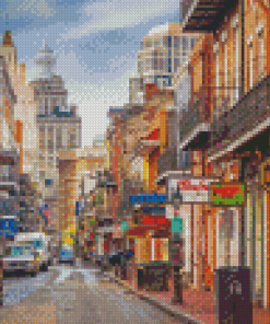 French Quarter In New Orleans Diamond Paintings