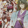 Hakuouki Characters Diamond Paintings