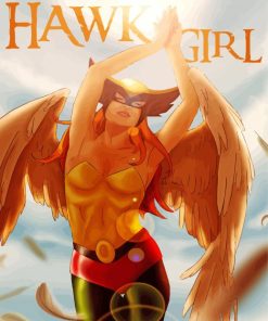 Hawkgirl Poster Diamond Paintings