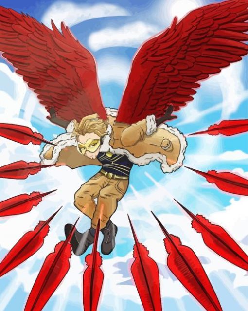 Hawks My Hero Academia Anime Diamond Paintings