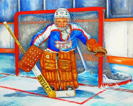 Hockey Goalie Diamond Paintings