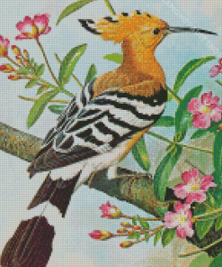 Hoopoe Bird Art Diamond Paintings