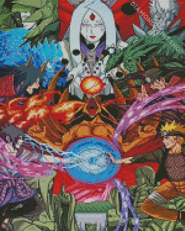 Jinchuriki Naruto Shippuden – Diamond Paintings