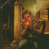 John Constantine Smoking Diamond Paintings