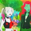 Marvel Harley Quinn And Poison Ivy Diamond Paintings
