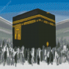 Mecca Black Kaaba Art Diamond Paintings