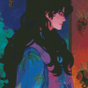 Naraku Side Profile Art Diamond Paintings