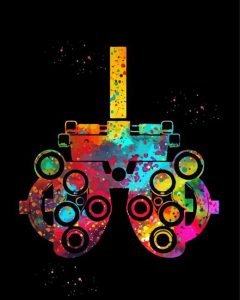 Optometry Tool Diamond Paintings