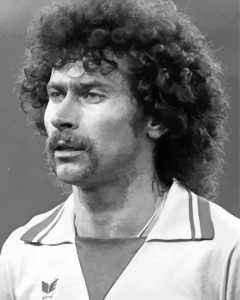 Paul Breitner Black And White Diamond Paintings
