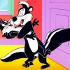 Pepe Le Pew Art Diamond Paintings