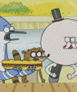 Regular Show Cartoon Diamond Paintings