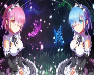 Rezero Anime Diamond Paintings