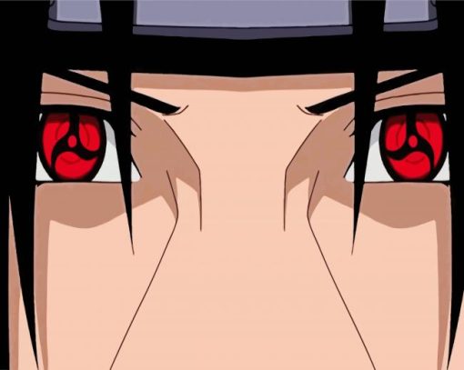 Sharingan Sasuke Anime Eyes Diamond Paintings