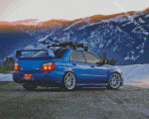 Subaru Wrx Diamond Paintings