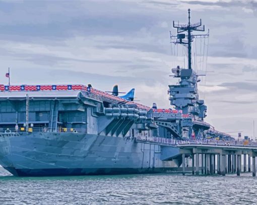 The Uss Lexington Diamond Paintings