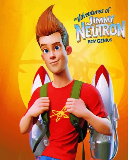 The Adventures Of Jimmy Neutron Boy Genius Art Diamond Paintings