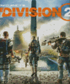 Tom Clancy The Division Poster Diamond Paintings