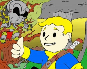 Vault Boy Diamond Paintings