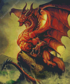 Welsh Dragon Diamond Paintings