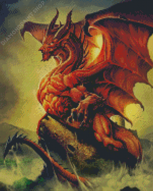 Welsh Dragon Diamond Paintings