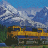 Winter Alaska Railroad Diamond Paintings