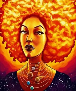Woman Sunlight Hair Diamond Paintings
