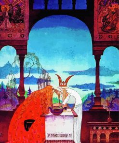 A King Who Arrives In A White Country Kay Nielsen Diamond Paintings