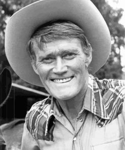 Actor Chuck Connors Diamond Paintings