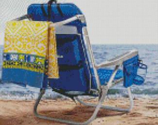 Aesthetic Beaches Chairs Diamond Paintings