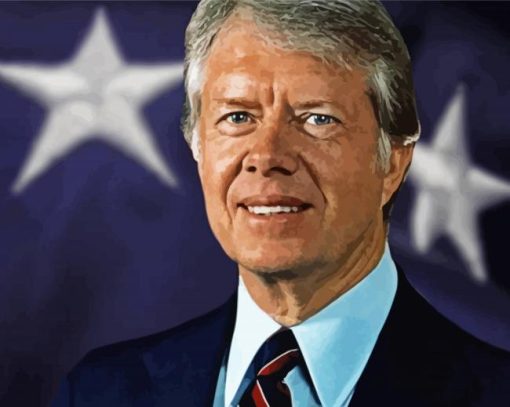 Aesthetic Jimmy Carter Diamond Paintings