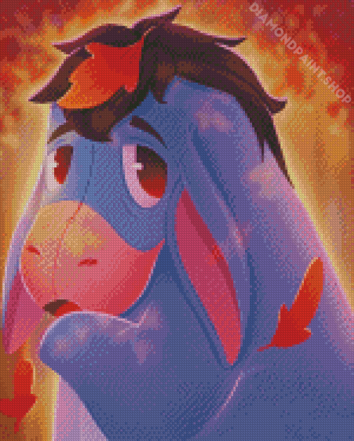 Autumn Eeyore Diamond Paintings