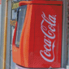 Coca Cola Refrigerator Diamond Paintings