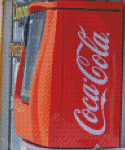 Coca Cola Refrigerator Diamond Paintings