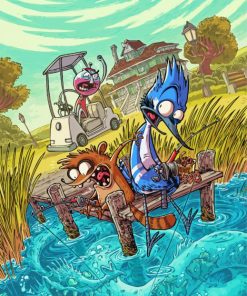 Cool Regular Show Diamond Paintings