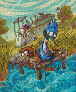 Cool Regular Show Diamond Paintings