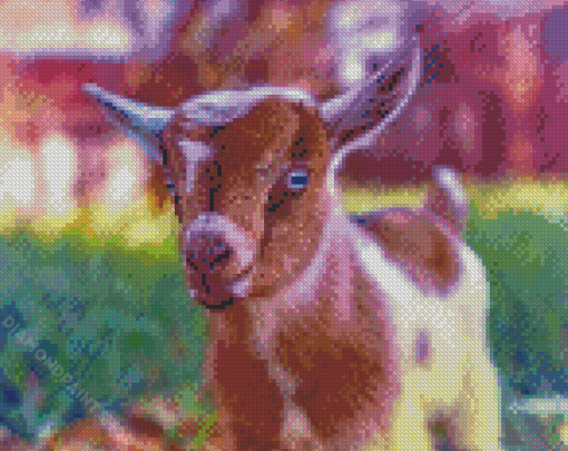 Cute Goat Baby Diamond Paintings