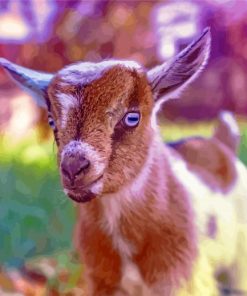 Cute Goat Baby Diamond Paintings