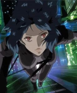 Ghost In The Shell Anime Character Diamond Paintings