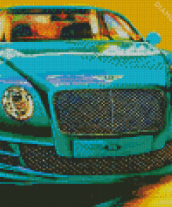 Green Bentley Diamond Paintings