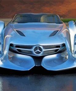 Grey Exotic Cars Diamond Paintings